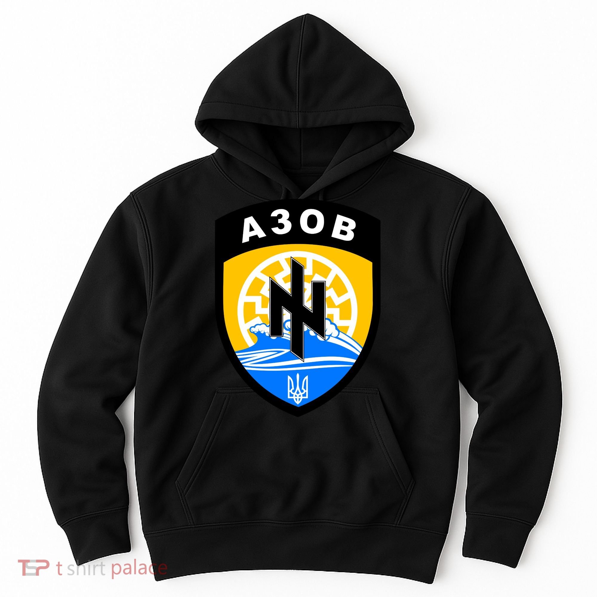 Azov Battalion A30B Shield Special Forces Ukraine Hoodie