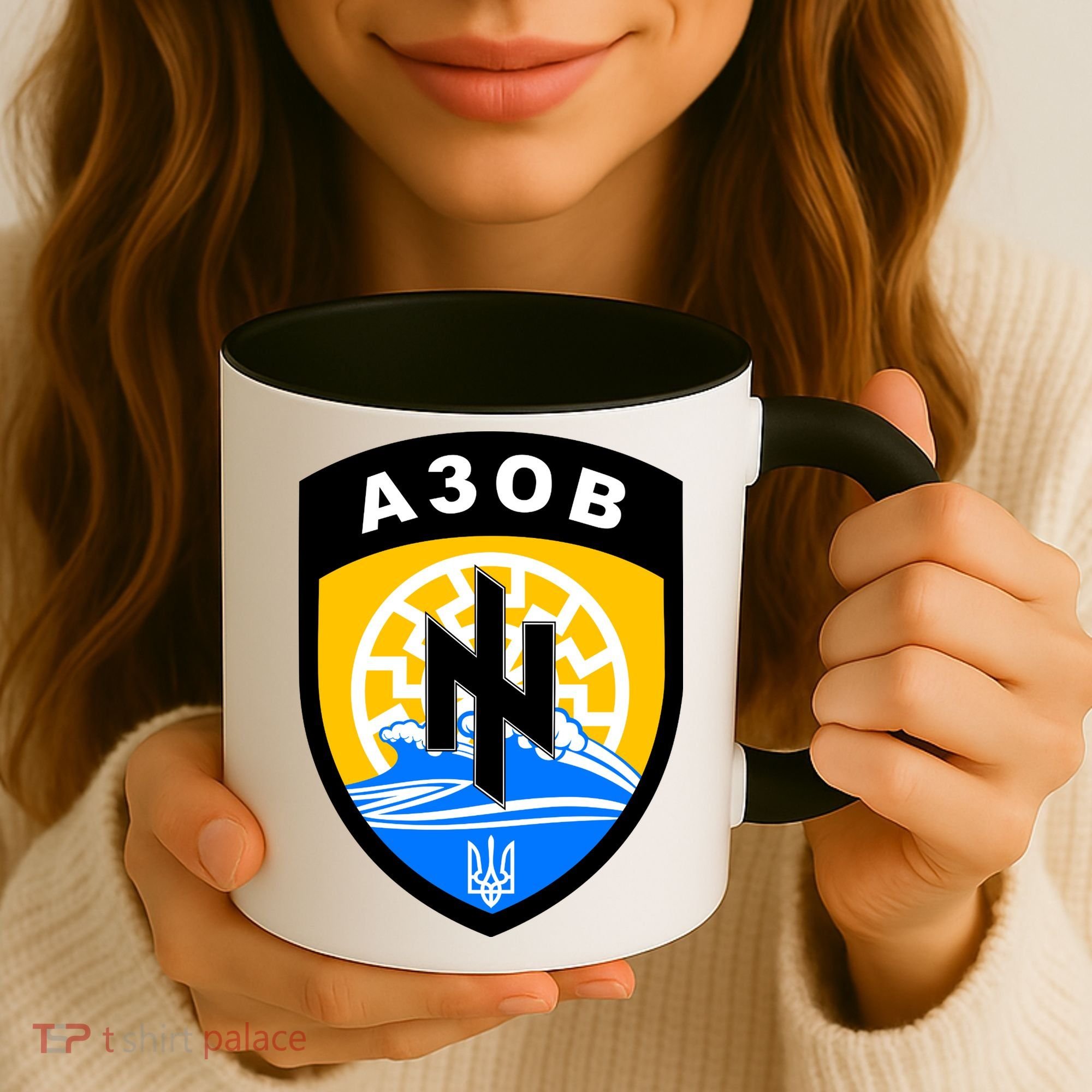 Azov Battalion A30B Shield Special Forces Ukraine Coffee Mug