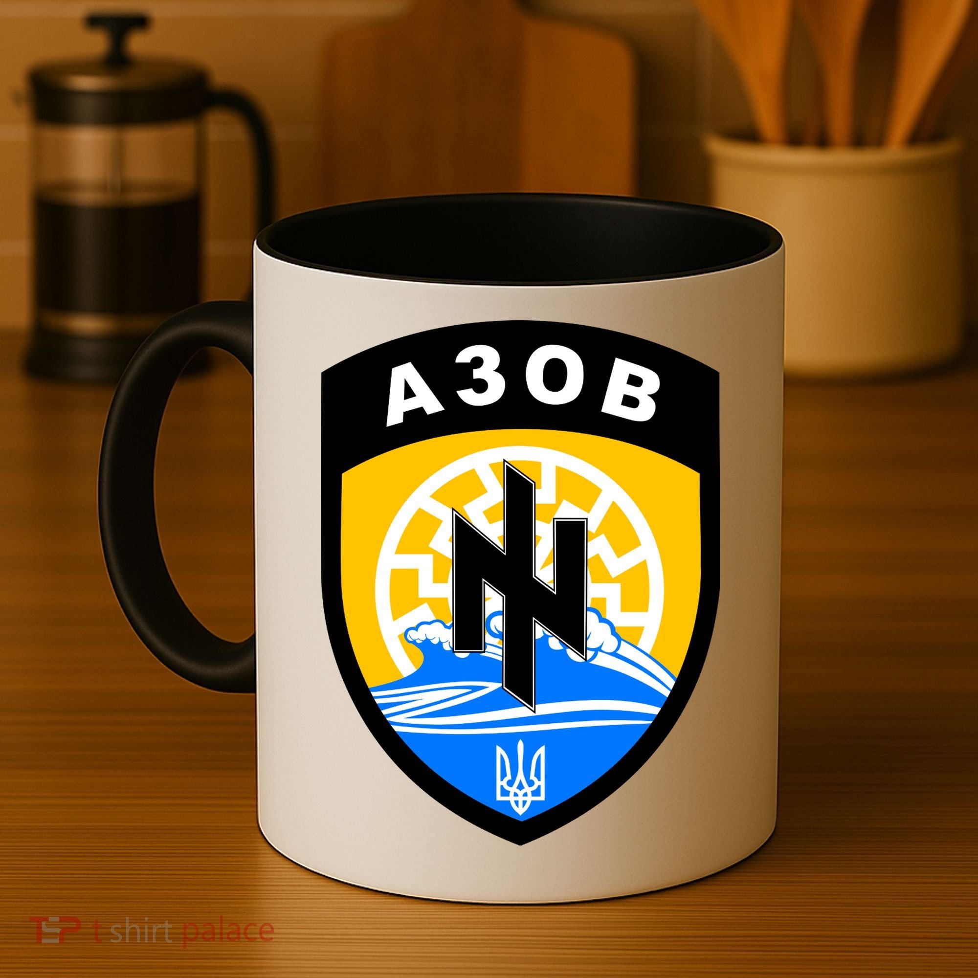 Azov Battalion A30B Shield Special Forces Ukraine Coffee Mug