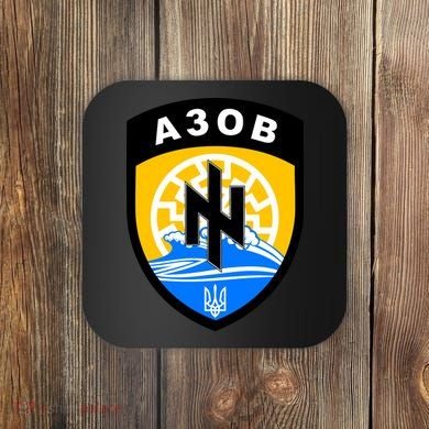Azov Battalion A30B Shield Special Forces Ukraine Coaster