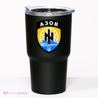 Azov Battalion A30B Shield Special Forces Ukraine Tumbler thumb 0