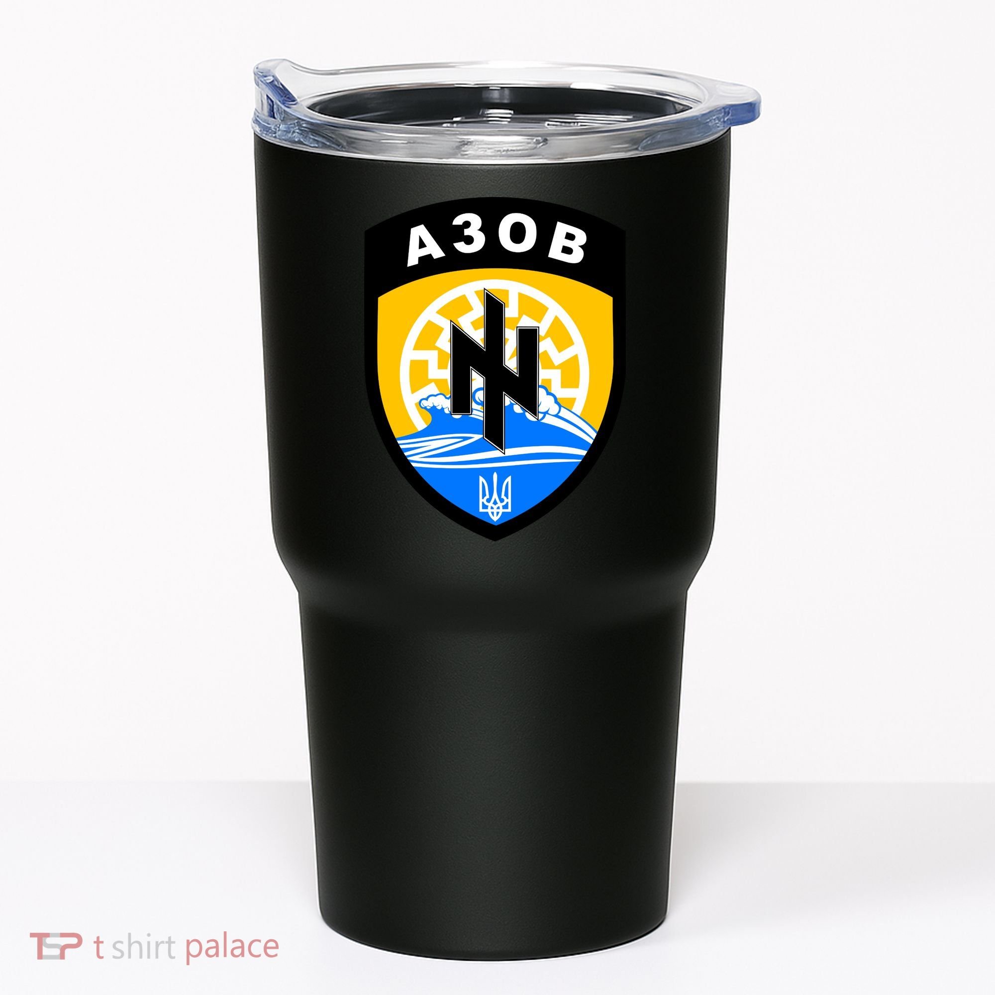 Azov Battalion A30B Shield Special Forces Ukraine Tumbler