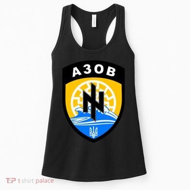 Azov Battalion A30B Shield Special Forces Ukraine Women's Tank Top