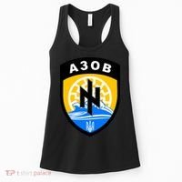 Azov Battalion A30B Shield Special Forces Ukraine Women's Tank Top thumb 0