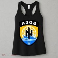 Azov Battalion A30B Shield Special Forces Ukraine Women's Tank Top thumb 3