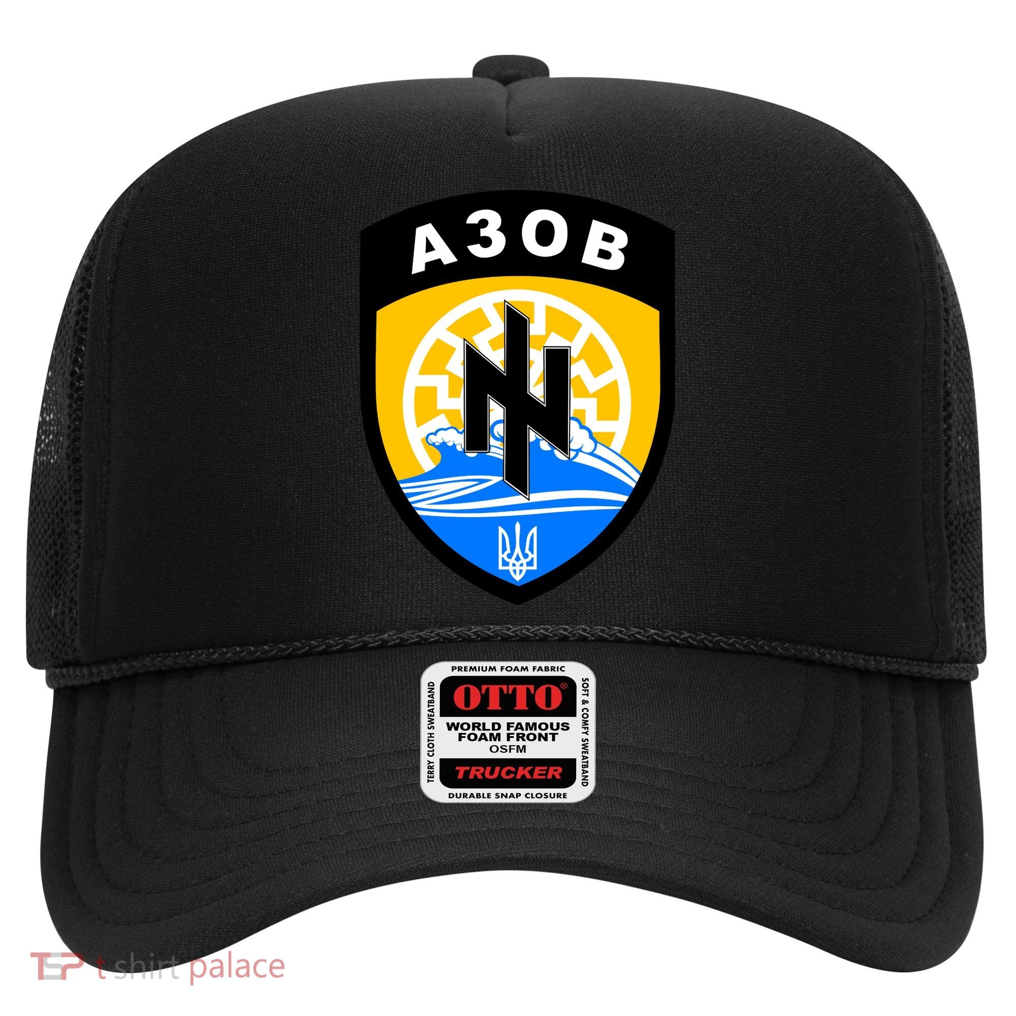Azov Battalion A30B Shield Special Forces Ukraine Hat
