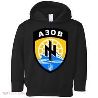 Azov Battalion A30B Shield Special Forces Ukraine Toddler Hoodie thumb 0