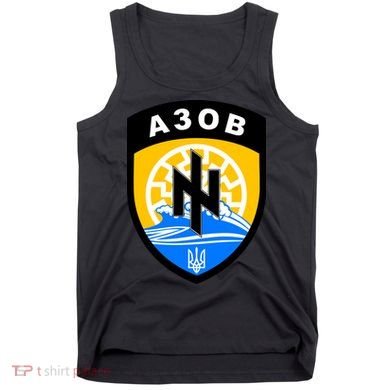 Azov Battalion A30B Shield Special Forces Ukraine Tank Top