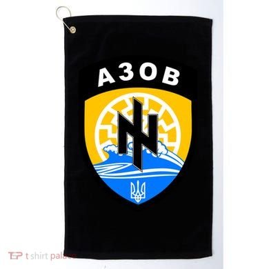 Azov Battalion A30B Shield Special Forces Ukraine Golf Towel