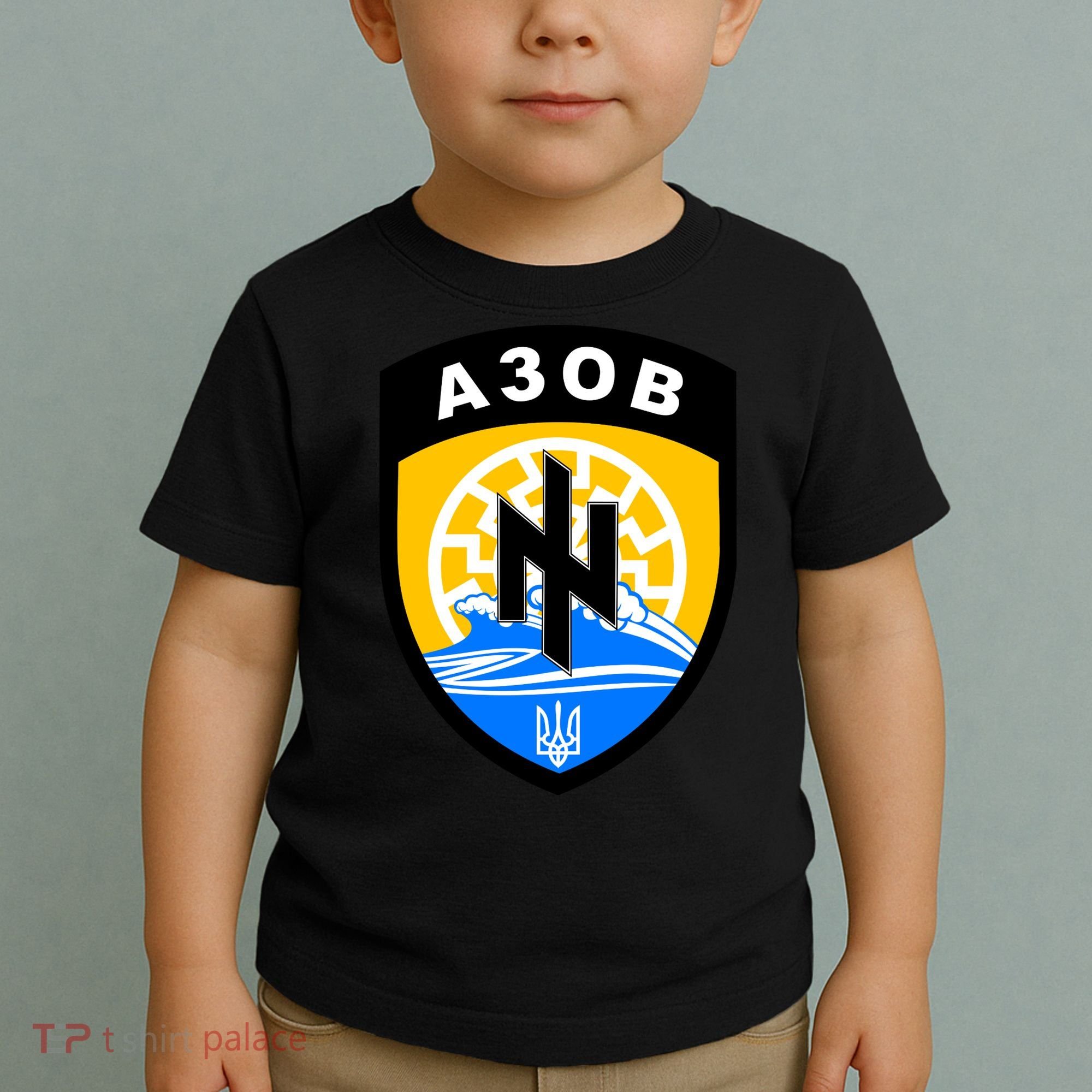 Azov Battalion A30B Shield Special Forces Ukraine Toddler T-Shirt