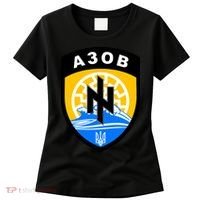 Azov Battalion A30B Shield Special Forces Ukraine Women's T-Shirt thumb 0