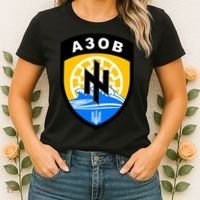 Azov Battalion A30B Shield Special Forces Ukraine Women's T-Shirt thumb 2
