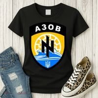 Azov Battalion A30B Shield Special Forces Ukraine Women's T-Shirt thumb 3