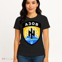 Azov Battalion A30B Shield Special Forces Ukraine Women's T-Shirt thumb 4