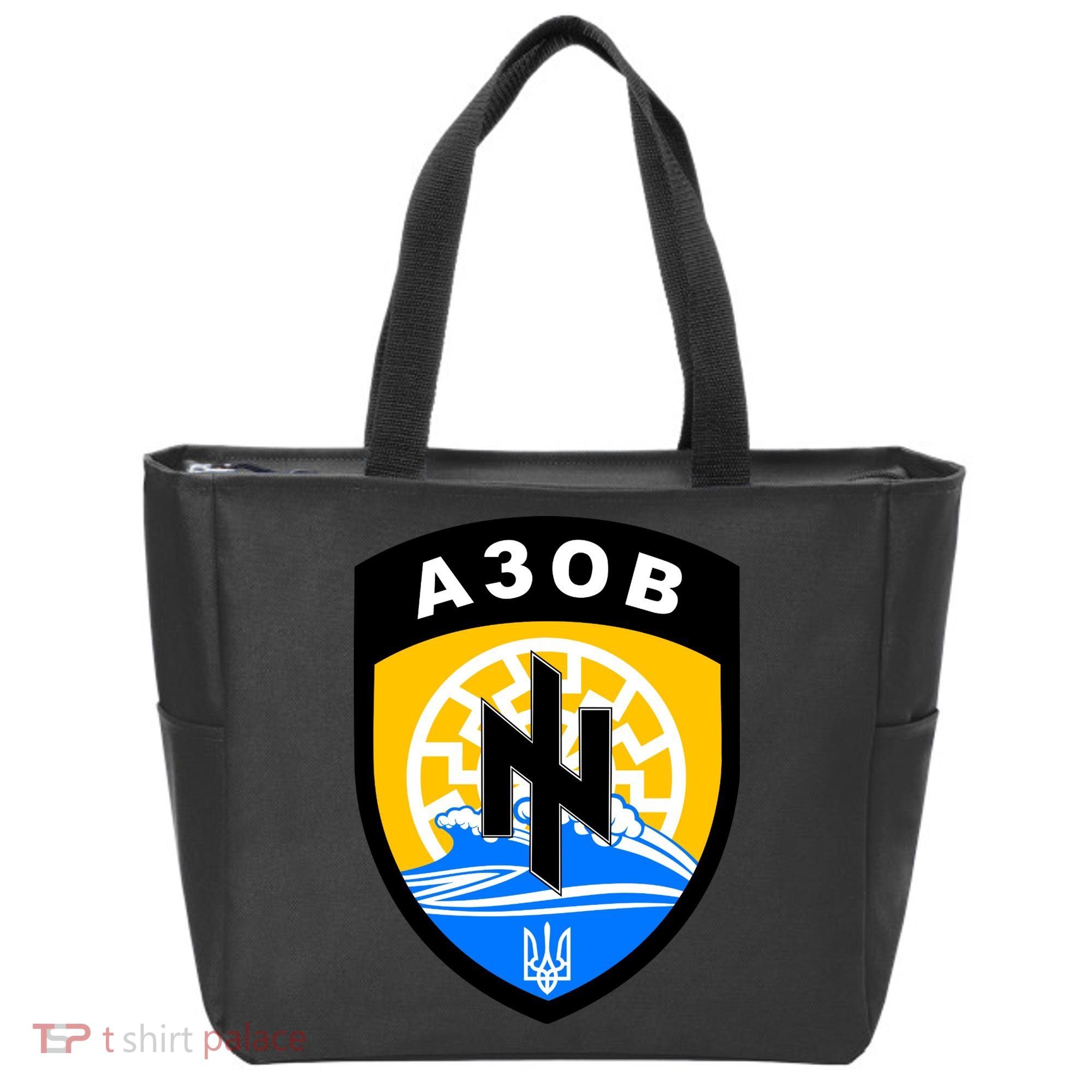 Azov Battalion A30B Shield Special Forces Ukraine Tote Bag