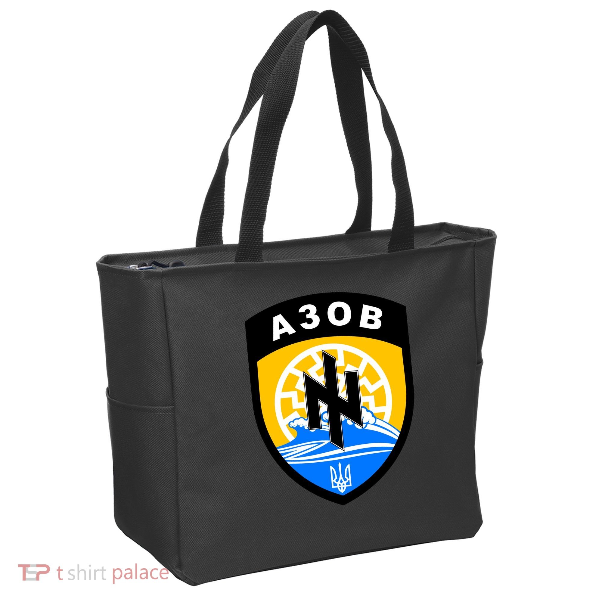 Azov Battalion A30B Shield Special Forces Ukraine Tote Bag
