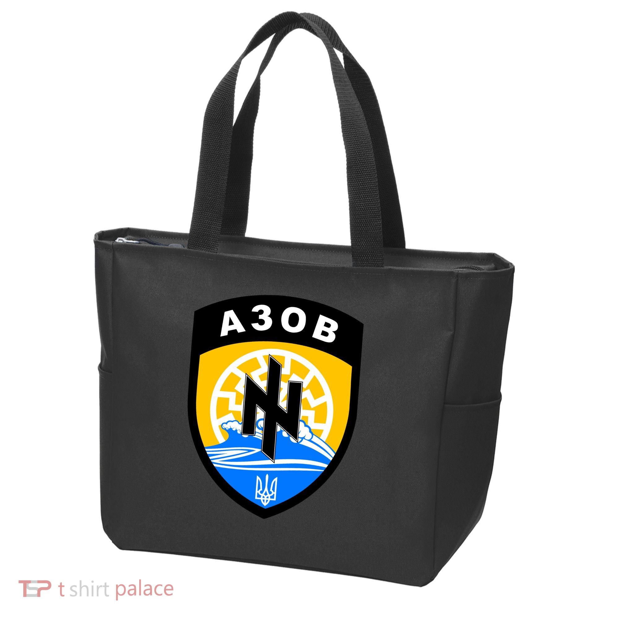 Azov Battalion A30B Shield Special Forces Ukraine Tote Bag