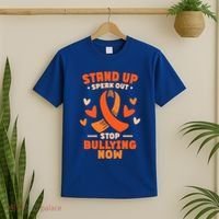 Anti Bullying Awareness Month Great Gift T-Shirt thumb 2
