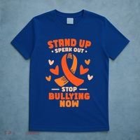 Anti Bullying Awareness Month Great Gift T-Shirt thumb 5