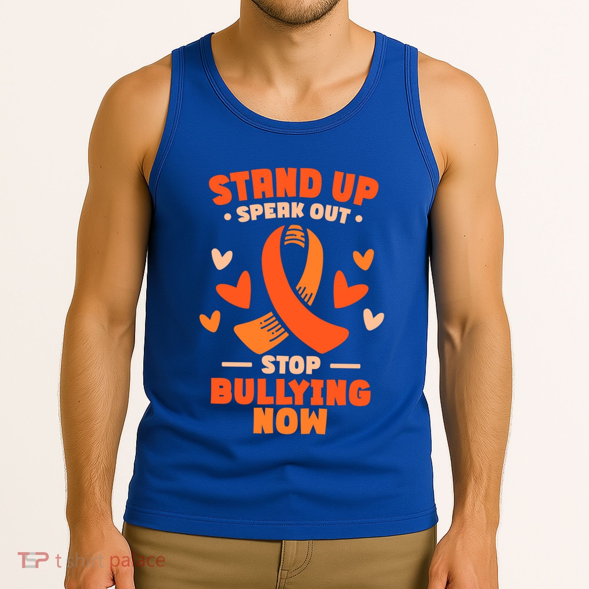 Anti Bullying Awareness Month Great Gift Tank Top