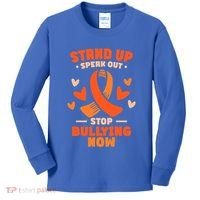 Anti Bullying Awareness Month Great Gift Kids Long Sleeve Shirt thumb 0
