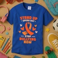 Anti Bullying Awareness Month Great Gift Kids T-Shirt thumb 3