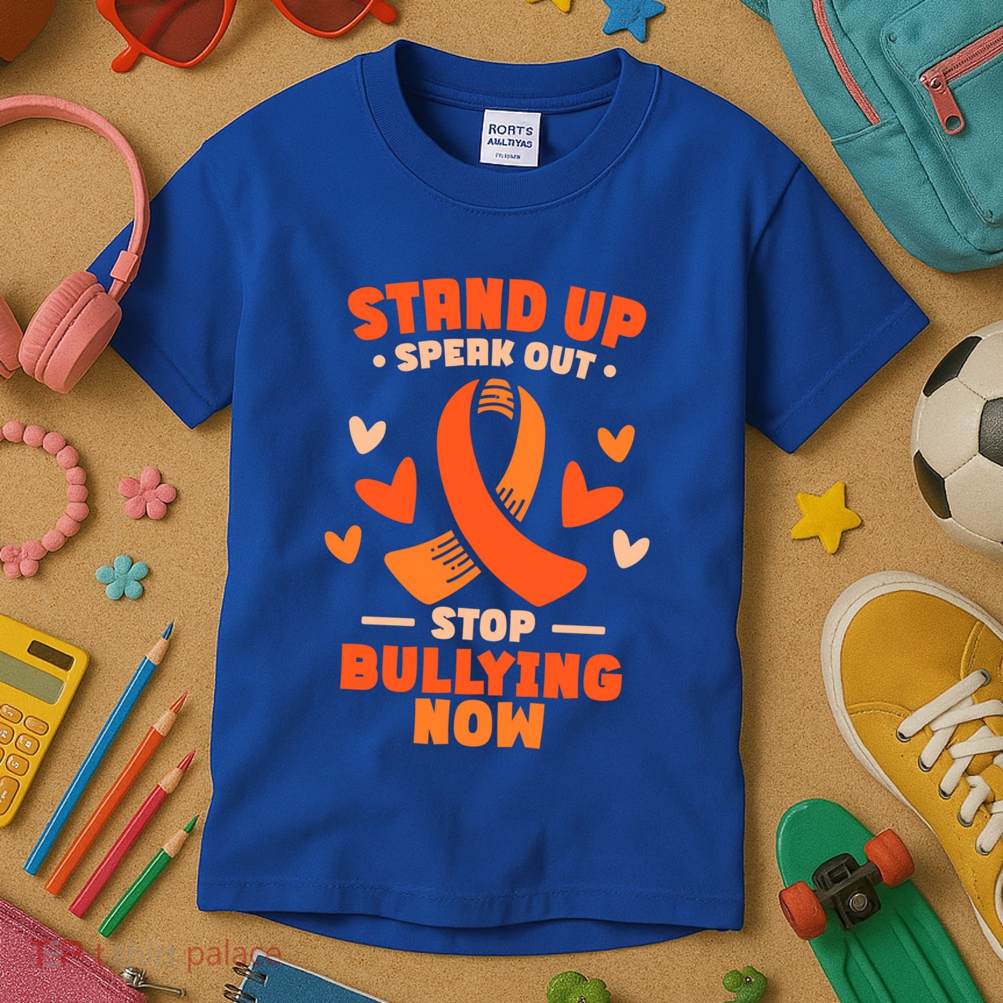 Anti Bullying Awareness Month Great Gift Kids T-Shirt