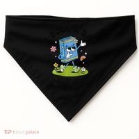 A Book A Day Keeps The Mental Breakdown Away Book Lover USA-Made Doggie Bandana thumb 0