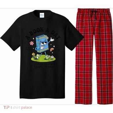 A Book A Day Keeps The Mental Breakdown Away Book Lover Pajama Set