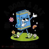 A Book A Day Keeps The Mental Breakdown Away Book Lover Women's Hoodie thumb 2