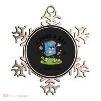 A Book A Day Keeps The Mental Breakdown Away Book Lover Ornament thumb 0
