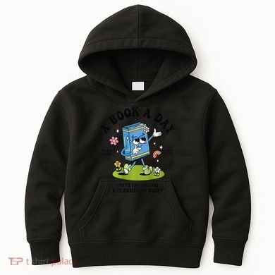 A Book A Day Keeps The Mental Breakdown Away Book Lover Kids Hoodie