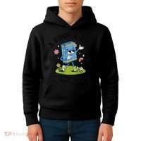 A Book A Day Keeps The Mental Breakdown Away Book Lover Kids Hoodie thumb 4