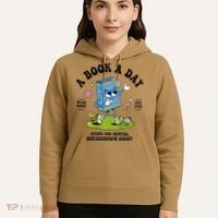 A Book A Day Keeps The Mental Breakdown Away Book Lover Hoodie thumb 5