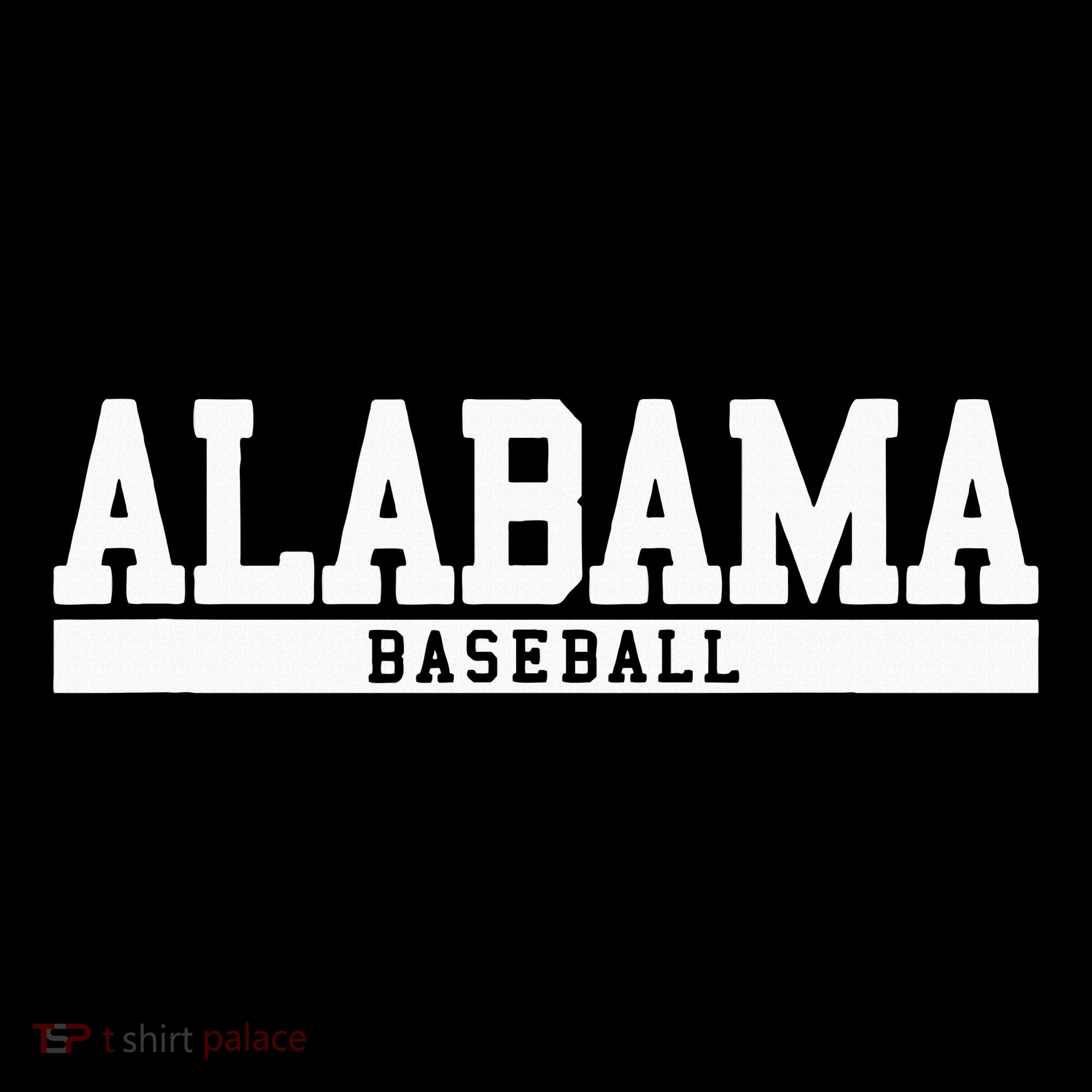Alabama Baseball Button