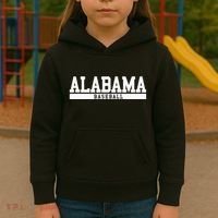 Alabama Baseball Kids Hoodie thumb 3