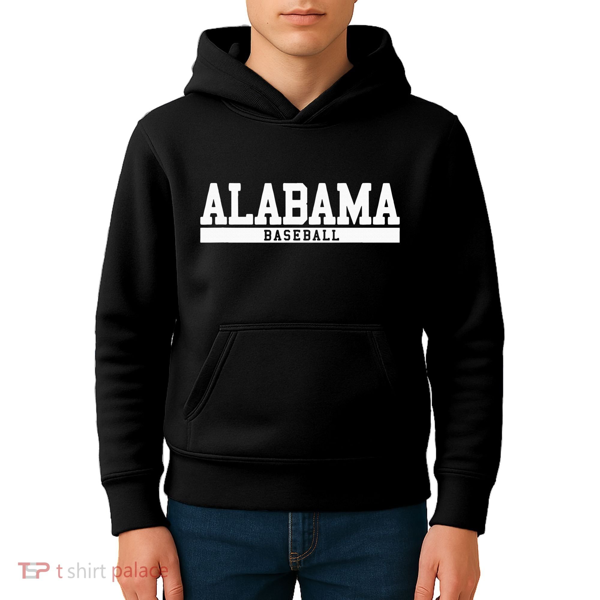 Alabama Baseball Kids Hoodie