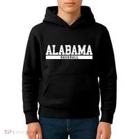 Alabama Baseball Kids Hoodie thumb 4