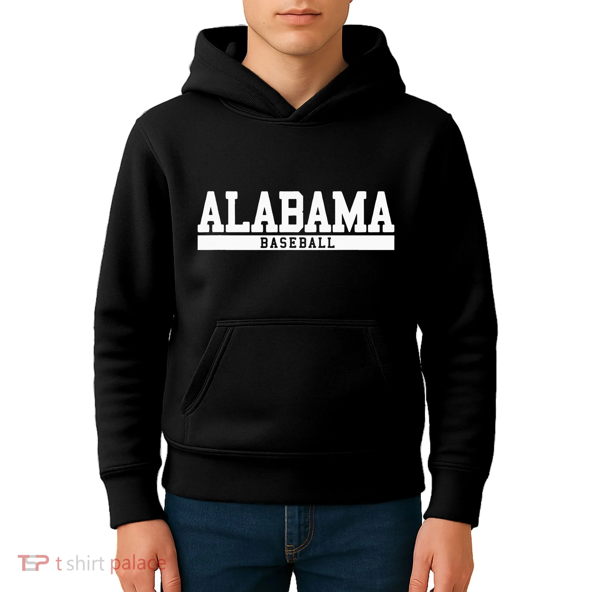 Alabama Baseball Kids Hoodie