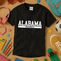 Alabama Baseball Kids T-Shirt thumb 3