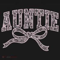 Auntie Blessed Aunt Auntie Life Lace Coquette Mothers Day Women's Hoodie thumb 2