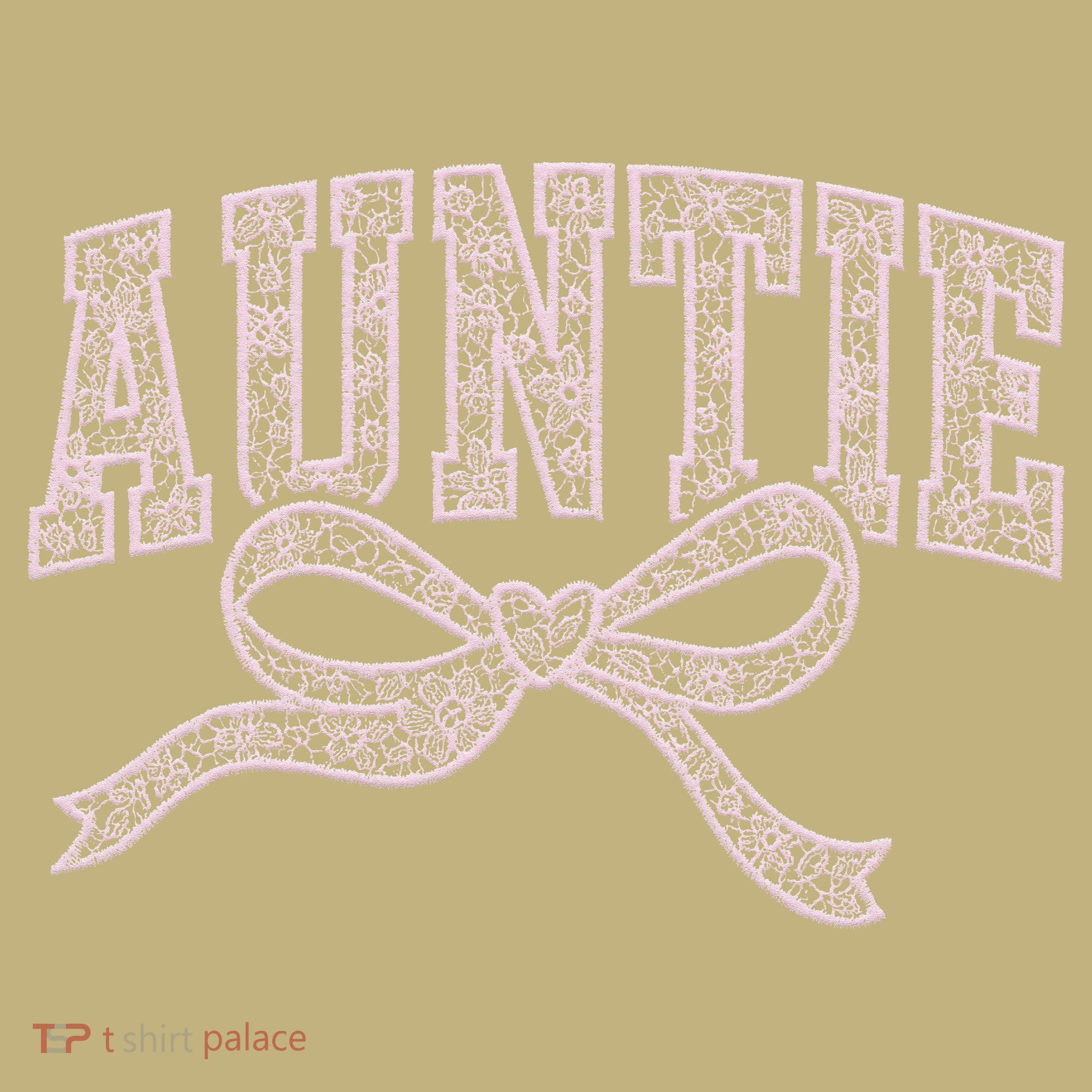 Auntie Blessed Aunt Auntie Life Lace Coquette Mothers Day Long Sleeve Shirt