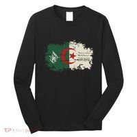 Algeria blood Algeria is my country Long Sleeve Shirt thumb 0