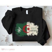 Algeria blood Algeria is my country Sweatshirt thumb 2