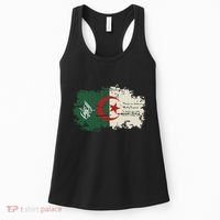 Algeria blood Algeria is my country Women's Tank Top thumb 0