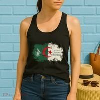 Algeria blood Algeria is my country Women's Tank Top thumb 2