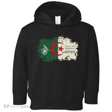 Algeria blood Algeria is my country Toddler Hoodie
