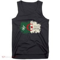 Algeria blood Algeria is my country Tank Top thumb 0