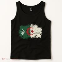 Algeria blood Algeria is my country Tank Top thumb 2