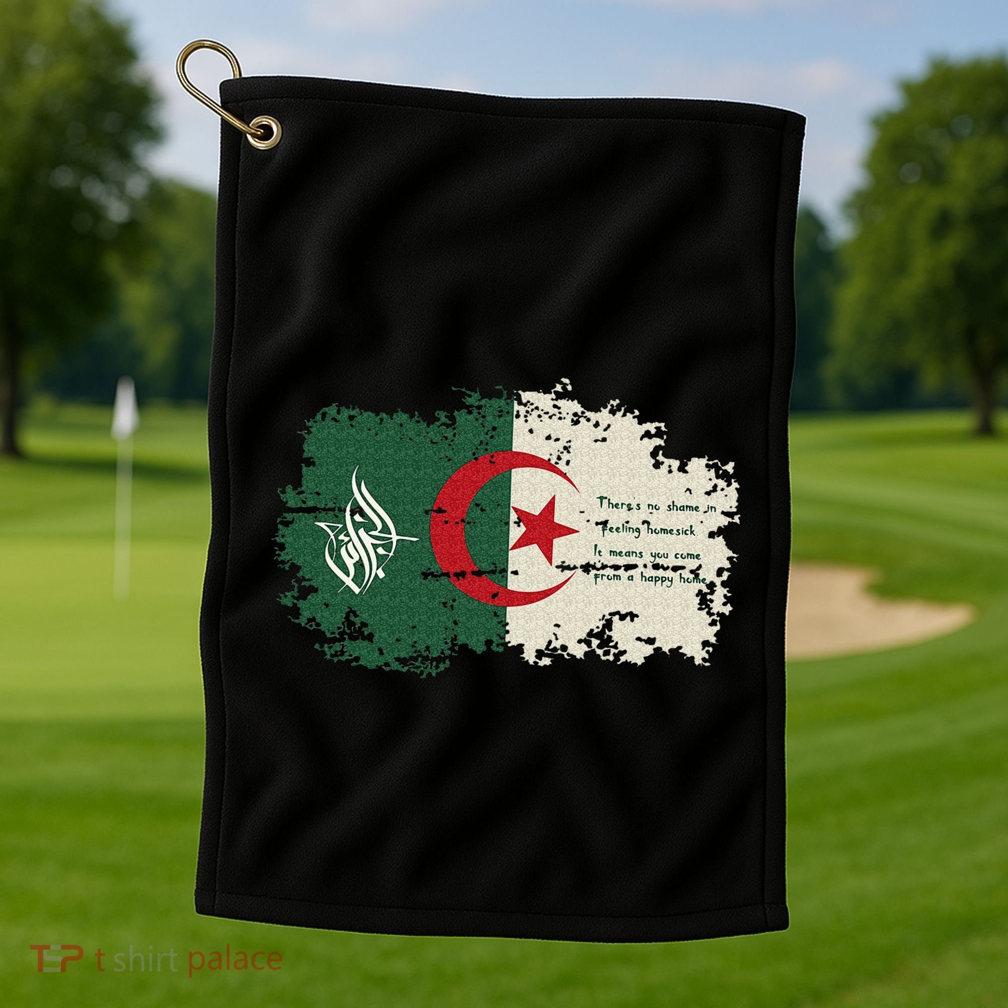 Algeria blood Algeria is my country Golf Towel